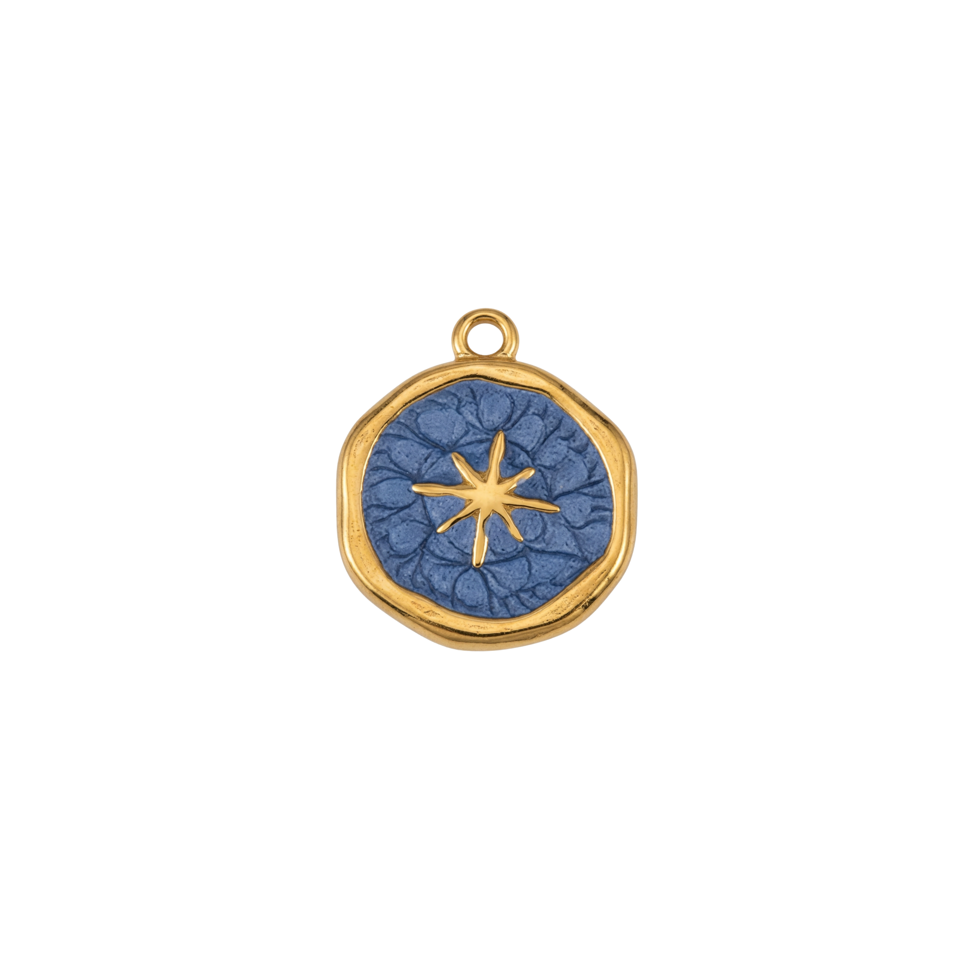 MEDALLA DESTELLO AZUL
