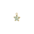 ESTRELLA DORADA TURQUESA