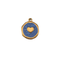 MEDALLA CORAZÓN AZUL