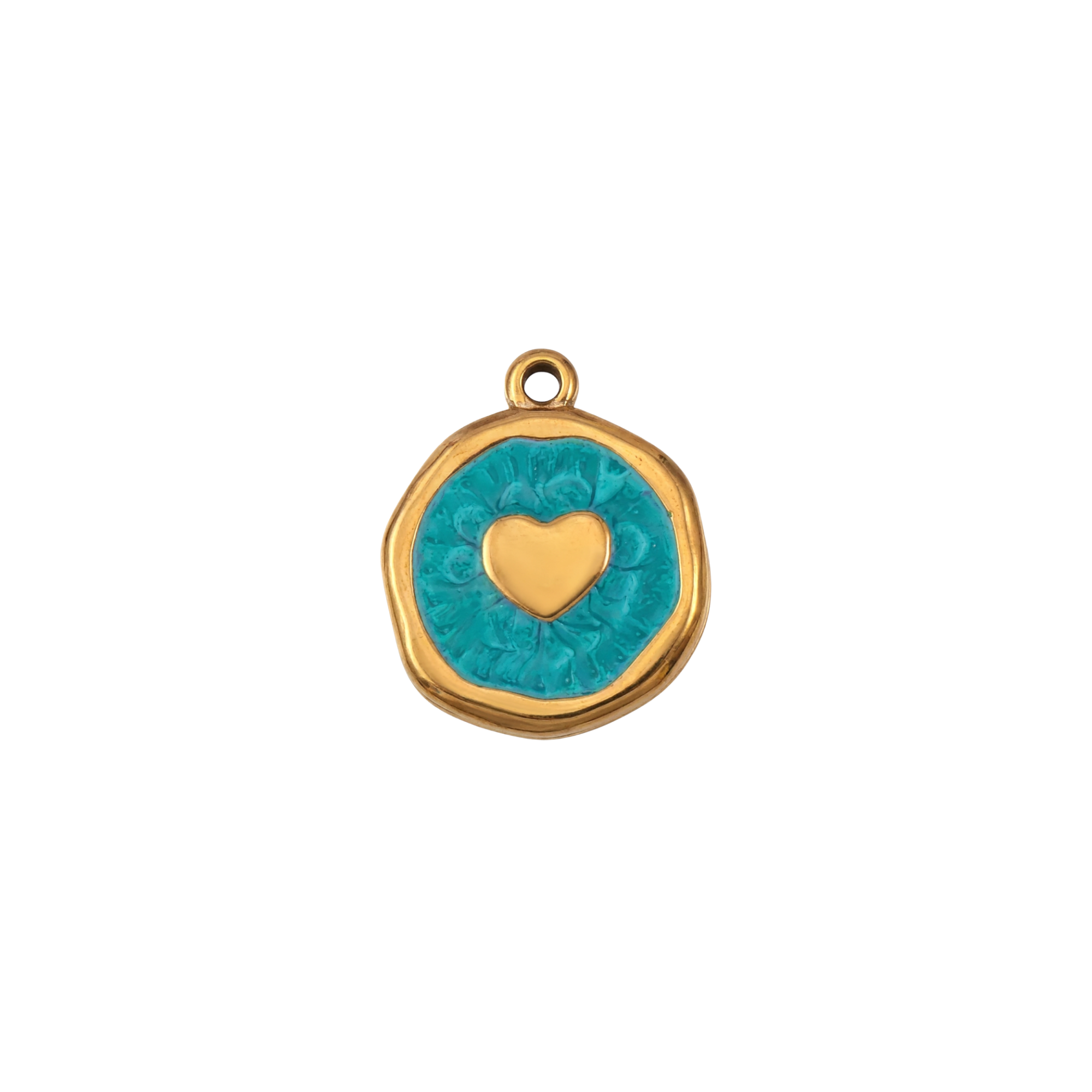 MEDALLA CORAZÓN VERDE