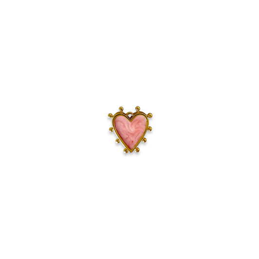 Charm Corazón Rosa