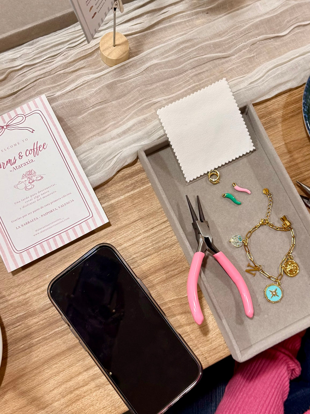 Taller Charm&Coffee - LA CROISSANTERIA PARIS VALENCIA