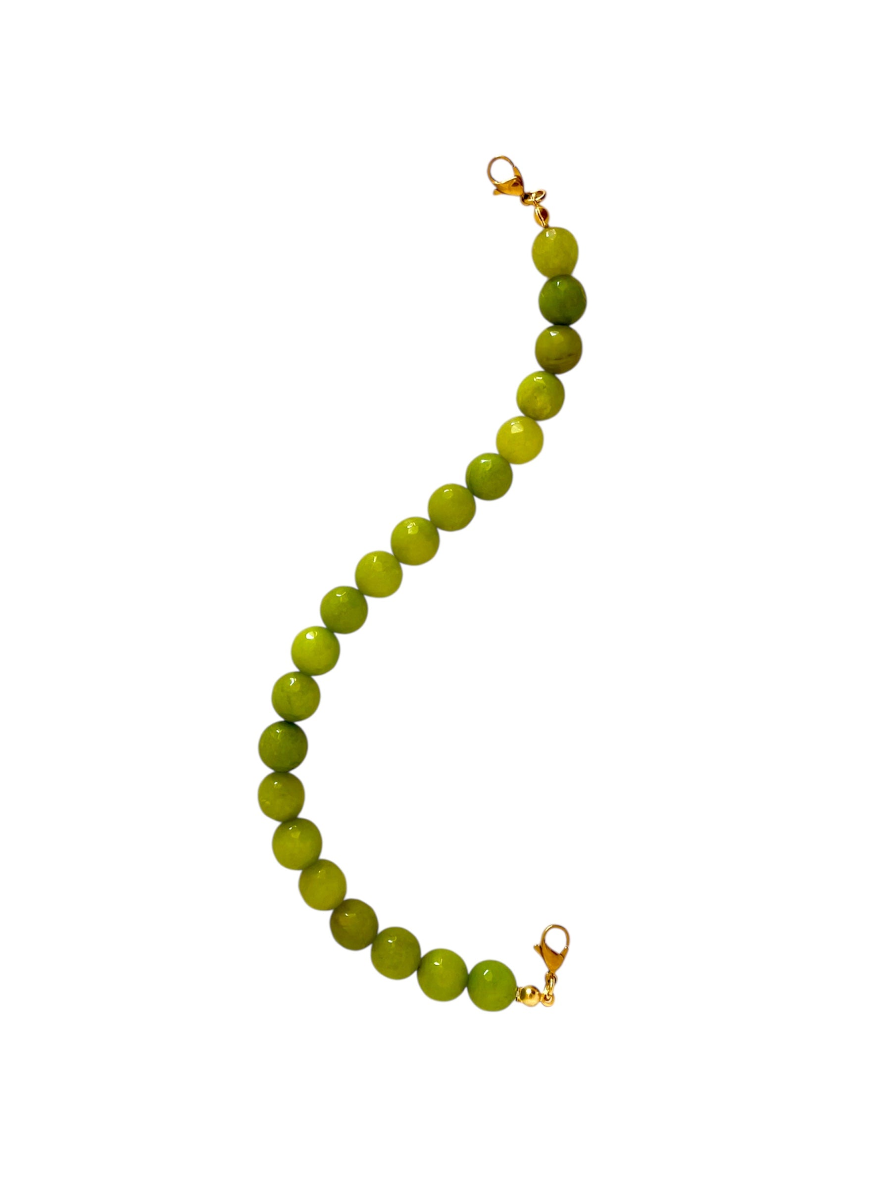 Mitad collar piedras naturales