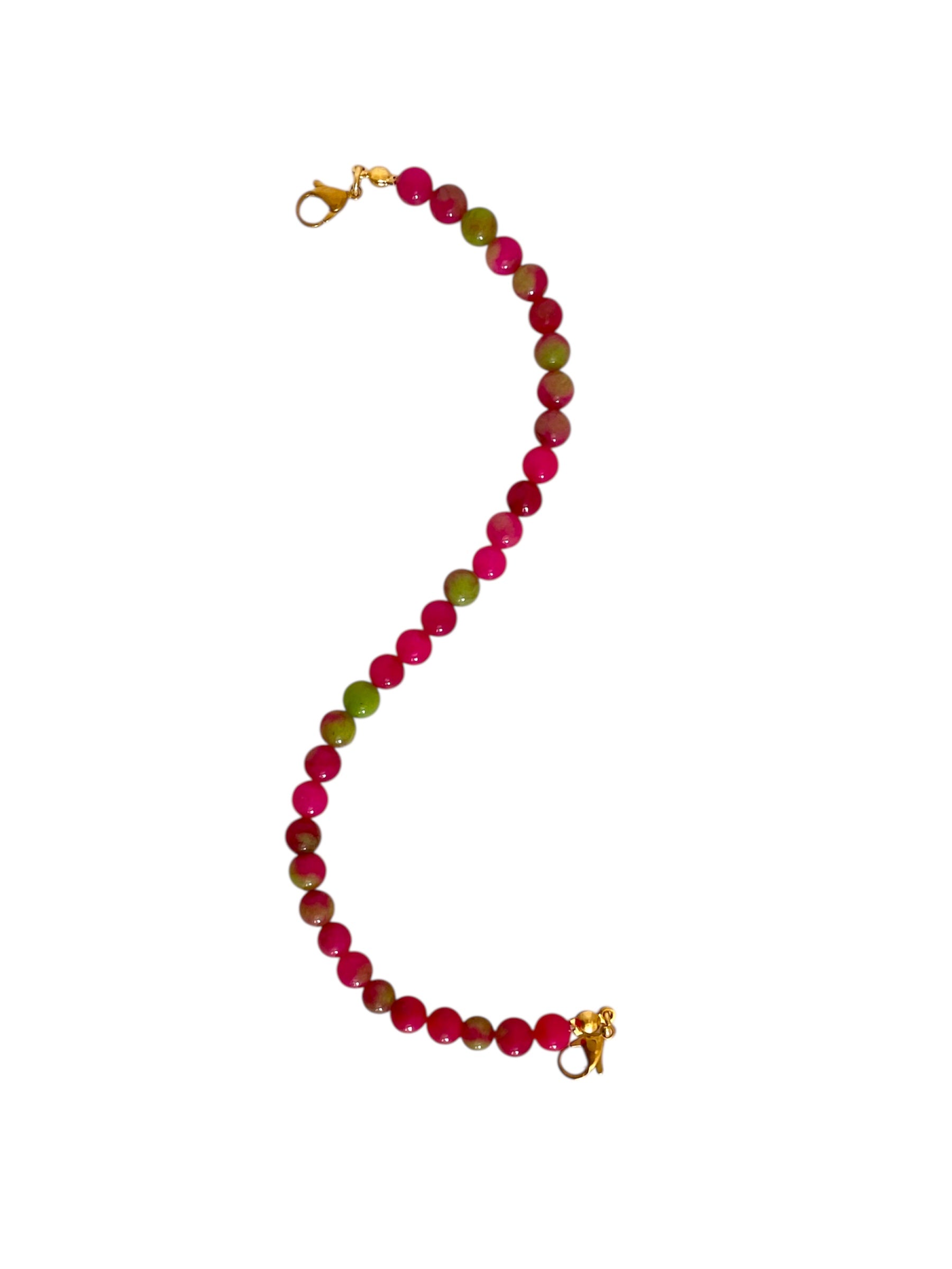 Mitad collar piedras naturales