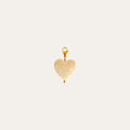 Charm Corazón Piedra Volcánica
