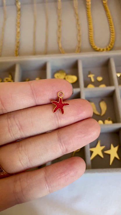 Charm Estrella Roja