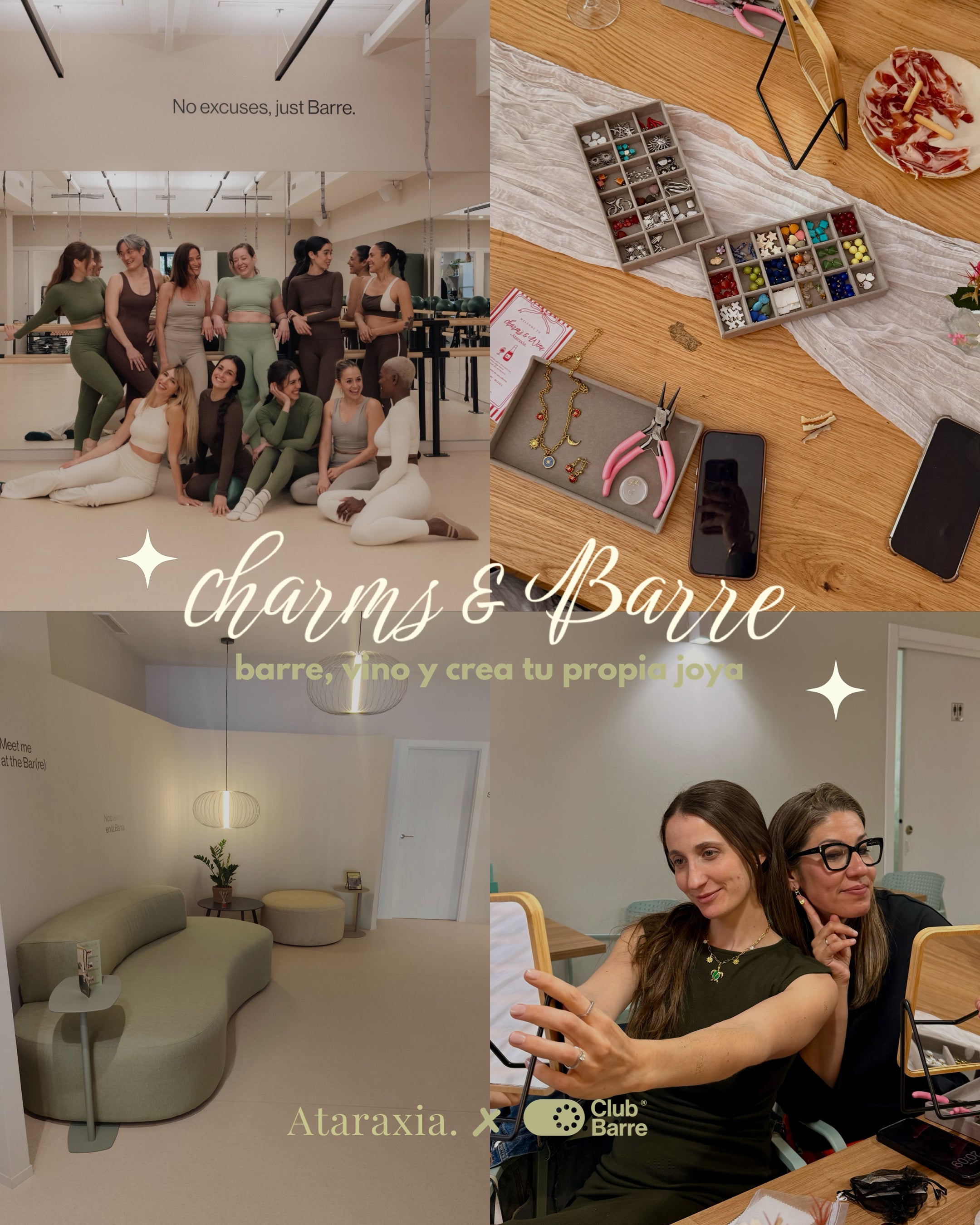 Taller CHARMS & BARRE